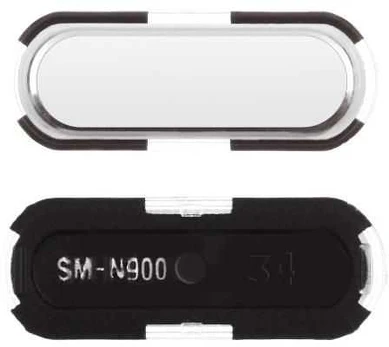 Zebra Baltas Home Button for Samsung