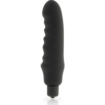 Vibratorius DOLCE VITA GENIUS BLACK SILICONE