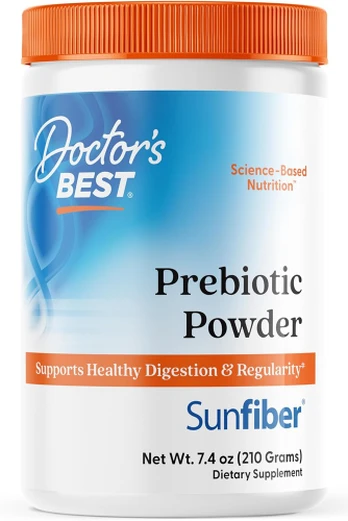 Doctor's Best Prebiotic Powder Sunfiber® 210 g