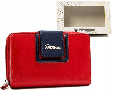 Odinė piniginė RFID PETERSON PTN KA-28