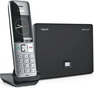 Gigaset BasicLine IP+COMFORT 500HX sidabrinis-juodas