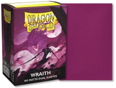 Dragon Shield Standard Matte Dual Sleeves - Wraith (100 Vnt) kaina