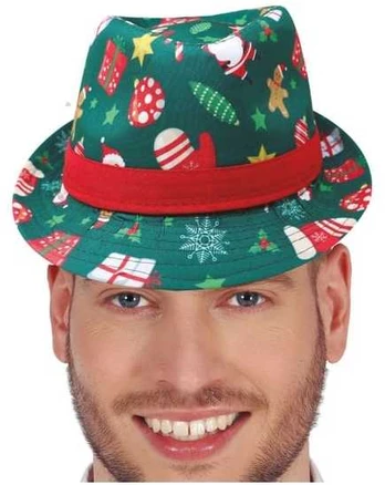 Fiesta Grøn julehat