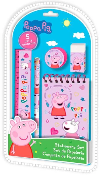 Kids Licensing PEPPA Piga raštinės reikmenų rinkinys