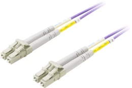 DELTACO OM4 optinis kabelis LC - LC, duplex, multimode, 50/125, 0,5 mSpecifikacijaSkaidulų skaič kaina