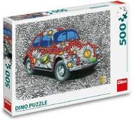 Dėlionė Dino Puzzle 500 pc Painted VW Beetle kaina