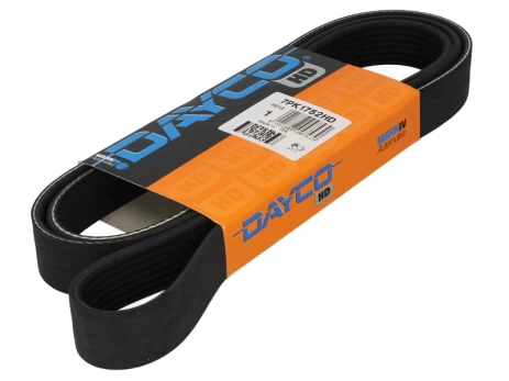 V formos rumbuoti diržai DAYCO 7PK1752HD