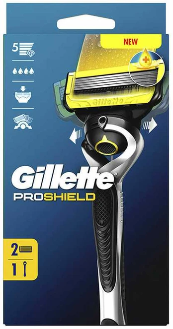 Gillette FUSION PROSHIELD machine + 2 refills
