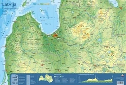 Žemėlapis Jāņa Sēta kaina