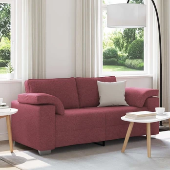 Sofa Vėjo raudona Audinys, Medis Reguliari Sofa Stačiakampis