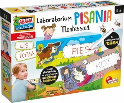 Dėlionė Lisciani Montessori įrašymo laboratorija