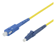 Optinis kabelis DELTACO 10m, LC - SC, 9/125, OS1/2, single mode, LSZH / LCSC-810 kaina