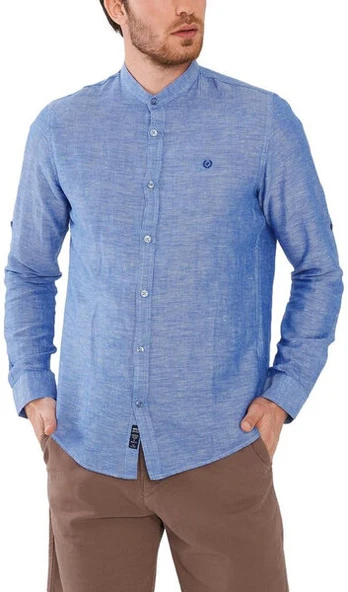 Marškiniai vyrams MCL 32426/INDIGO, XL