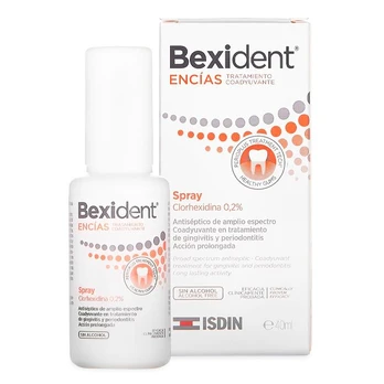 Isdin Bexident Gum Chlorhexidine Purškiklis 40ml