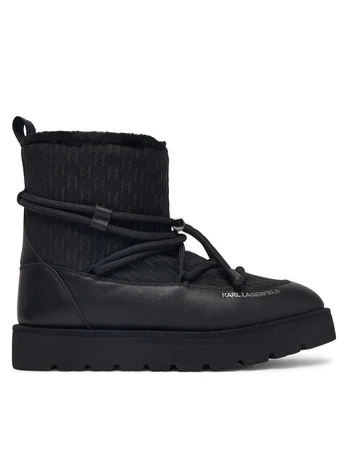 KARL LAGERFELD Sniego batai Thermo KL28546J Juoda