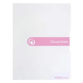 Herlitz Sichtbuch "Zeugnisse" baltas 20 Hüllen