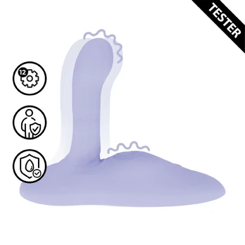 Loveline Vibrating Pulse & Thrust Seat Purple - Hands-Free Intimate Machine