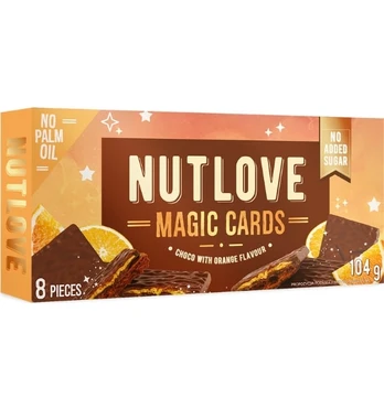 Allnutrition NutLove Magic Cards, Choco with Orange, 104 g