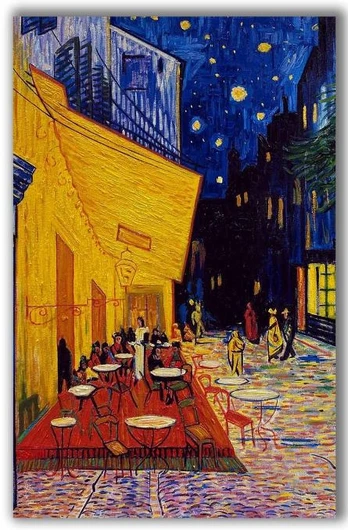 Reprodukcija Wallity 4570VANGOGH070, 45 cm x 70 cm, 1 vnt.
