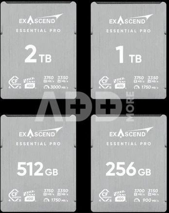 Exascend CFexpress 4.0 Type B Element Pro Series 256GB