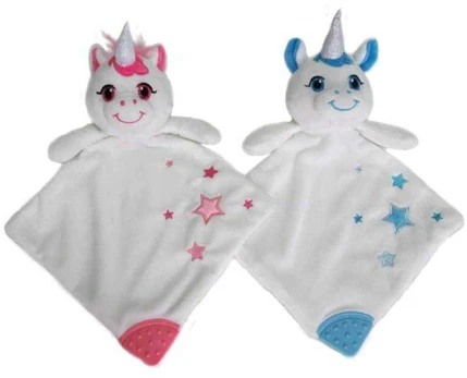 Marka Niezdefiniowana Rattle - Blanket - 0113 - UNICORN