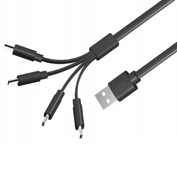 Liibatteries Fast cable with 4 x USB-C dedicated to LITHIUM-ION Batteries (19cm)