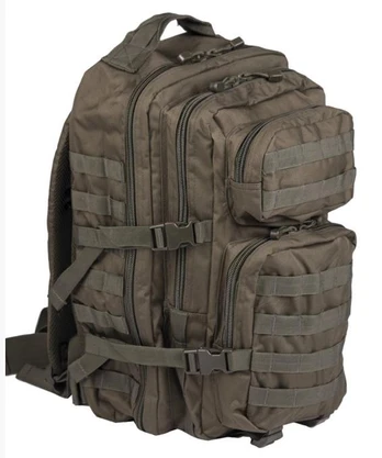 Kuprinė MIL-TEC "ASSAULT II" 50 l., ŽALIA