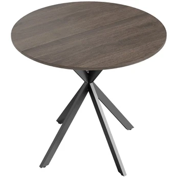 Valgomojo stalas, 80 × 75 cm, rudas