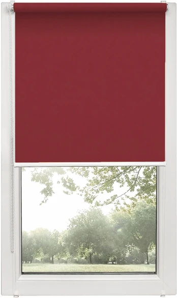 Ritininė užuolaida Karpol Mini, bordo, 62 cm x 150 cm