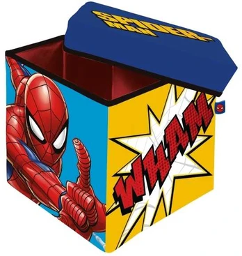 MCU Spiderman Skammel med opbevaring (Sammenklappelig )