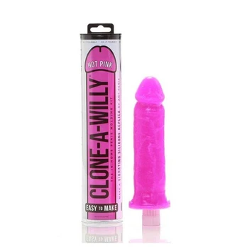 Rožinė Clone-A-Willy - Kit Hot Rožinė