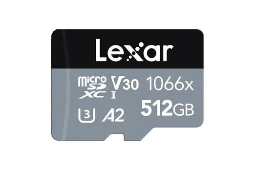 Lexar Pro 1066x microSDHC/microSDXC UHS-I (Silver PLUS) R205/W150 512Gb