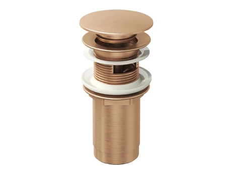 Praustuvo sifono vožtuvas Ravak Click-Clack, Rose Gold Brushed