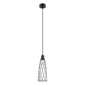 Pendant lamp SUBA 1 black gaismeklis