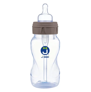 Maitinimo buteliukas JBimbi Classic 330 ml Brown
