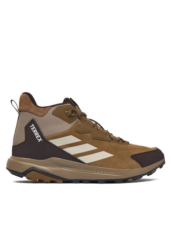 Turistiniai batai adidas Terrex Anylander Leather Mid Hiking KJ5213 Ruda