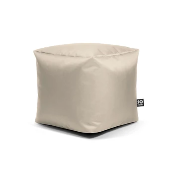 Sėdmaišis Cube M Robust, 40x40 cm, smėlio