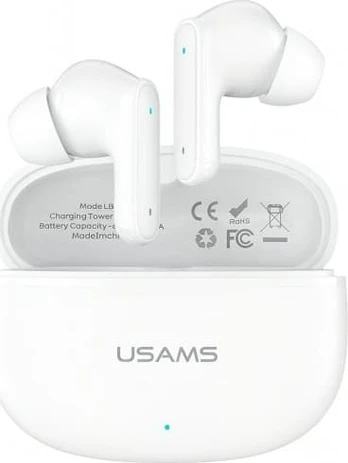 Usams Bluetooth headphones 6.0 E05 TWS white
