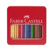 Faber-Castell - Jumbo Grip Colour Pencils Tin - 16 pc (110916) kaina