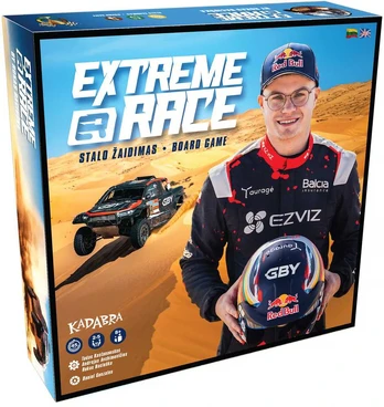 Kadabra Extreme Race stalo žaidimas
