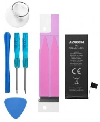 AVACOM BATTERY FOR APPLE IPHONE SE, LI-ION 3,82V 1624MAH (REPLACEMENT 616-00106)
