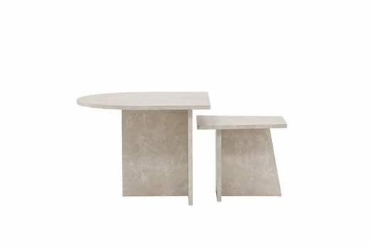 Kavos staliukas Sala 60 cm, 40 cm, beige