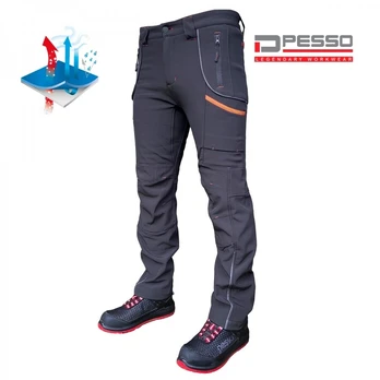 Pašiltintos softshell kelnės Pesso Nebraska, pilkos