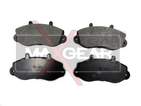 Stabdžių trinkelių rinkinys, diskinis stabdys MAXGEAR 19-0587