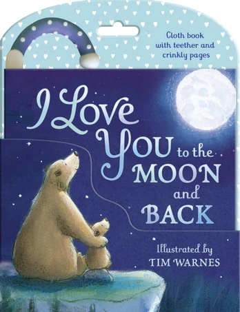 I LOVE YOU TO THE MOON & BACK CLOTH BOOK