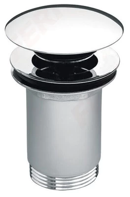 Ferro S285B DRAIN / PLUG CLICK-CLICK ROTONDO BE PERPLŪDIMO G5 / 4 CHROME BLISTER FERRO // S.CLICK-CLICK-F-S285B