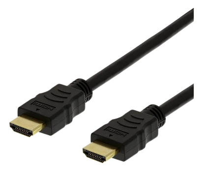DELTACO HIGH-SPEED FLEX HDMI kabelis, 4M, 4K UHD, juodas HDMI-1040D-FLEX