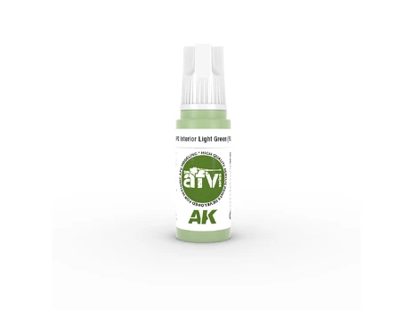 AK Interactive - APC Interior Light Žalias (FS24533) – AFV 3rd generation Akriliniai dažai, 17ml, AK11345