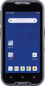 Datalogic Memor 11, 2GHz Octa-Core, 2D, USB-C, BT, Wi-Fi, 4G, GPS, kit (USB), GMS, juodas, Android