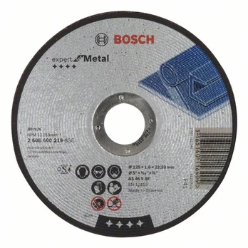 Pjovimo diskas Bosch, 125 mm x 1.6 mm x 22.23 mm